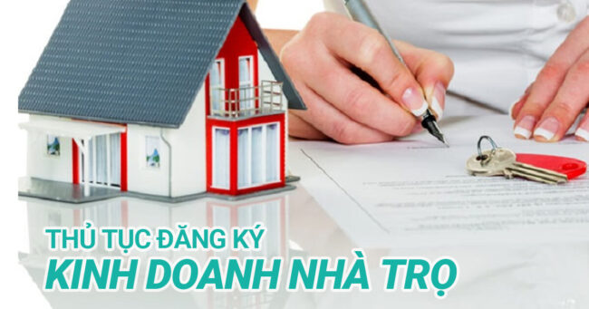 thủ tục đăng ký kinh doanh nhà trọ