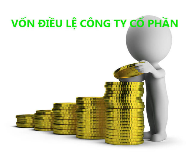 vốn điều lệ công ty cổ phần là bao nhiêu 